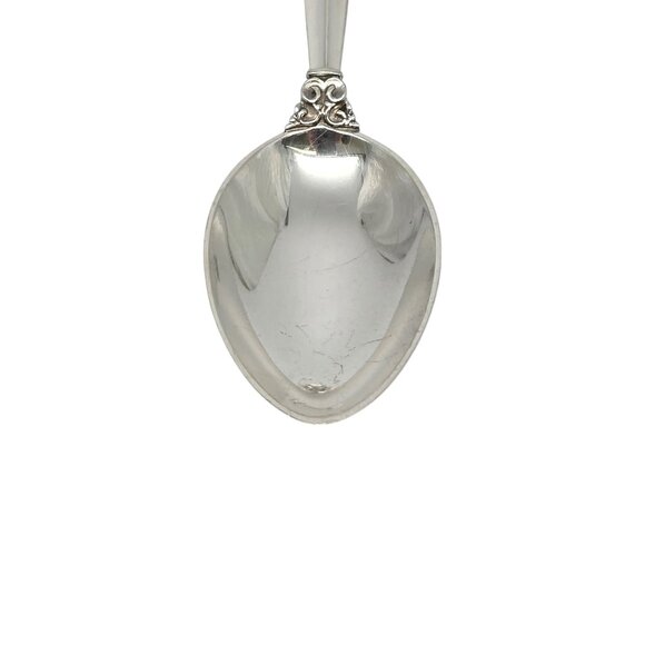 Set of 6 Georg Jensen Denmark Acanthus Sterling Silver Teaspoons 5 3/4" # 19724 - Picture 5 of 10